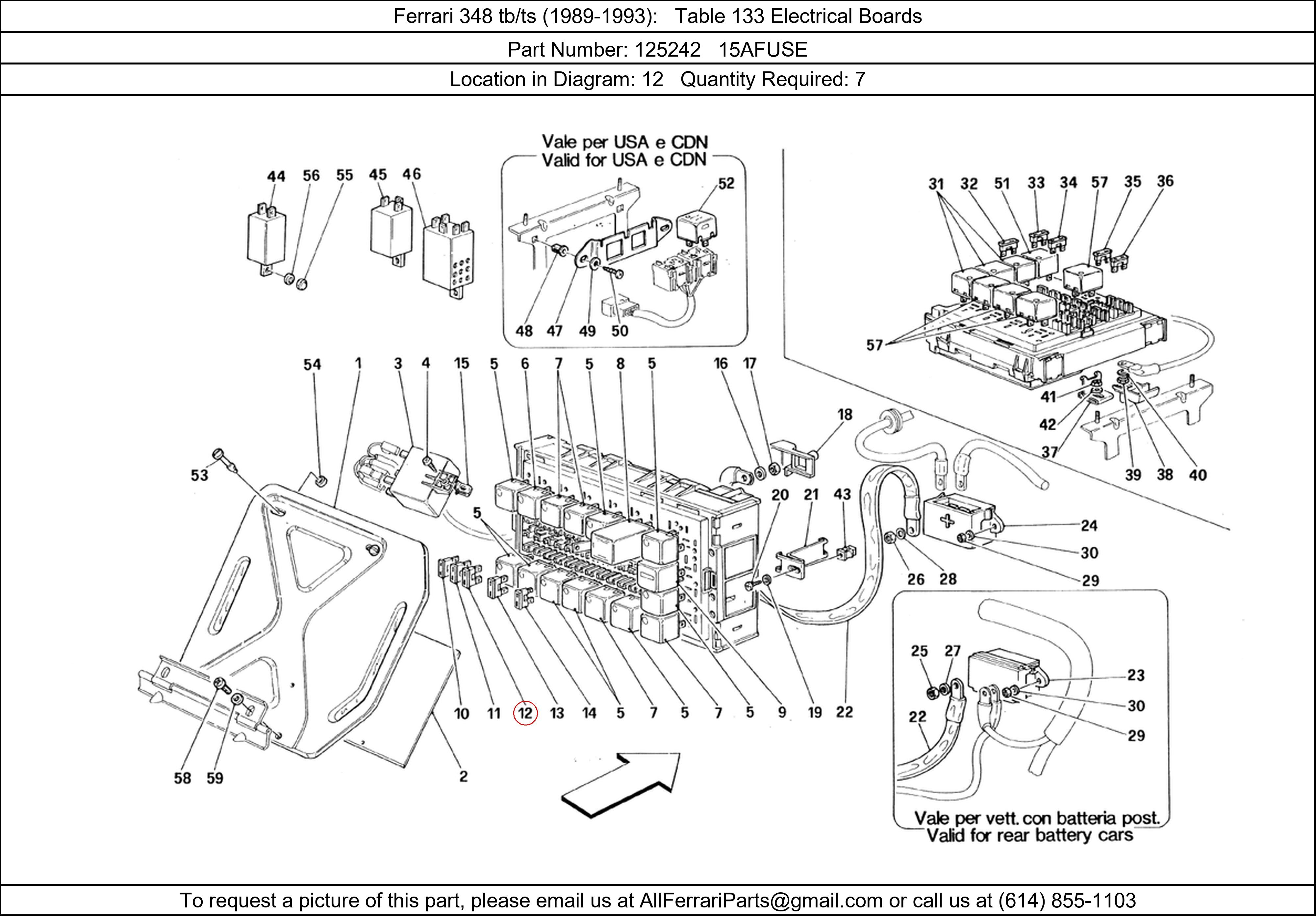 Ferrari Part 125242