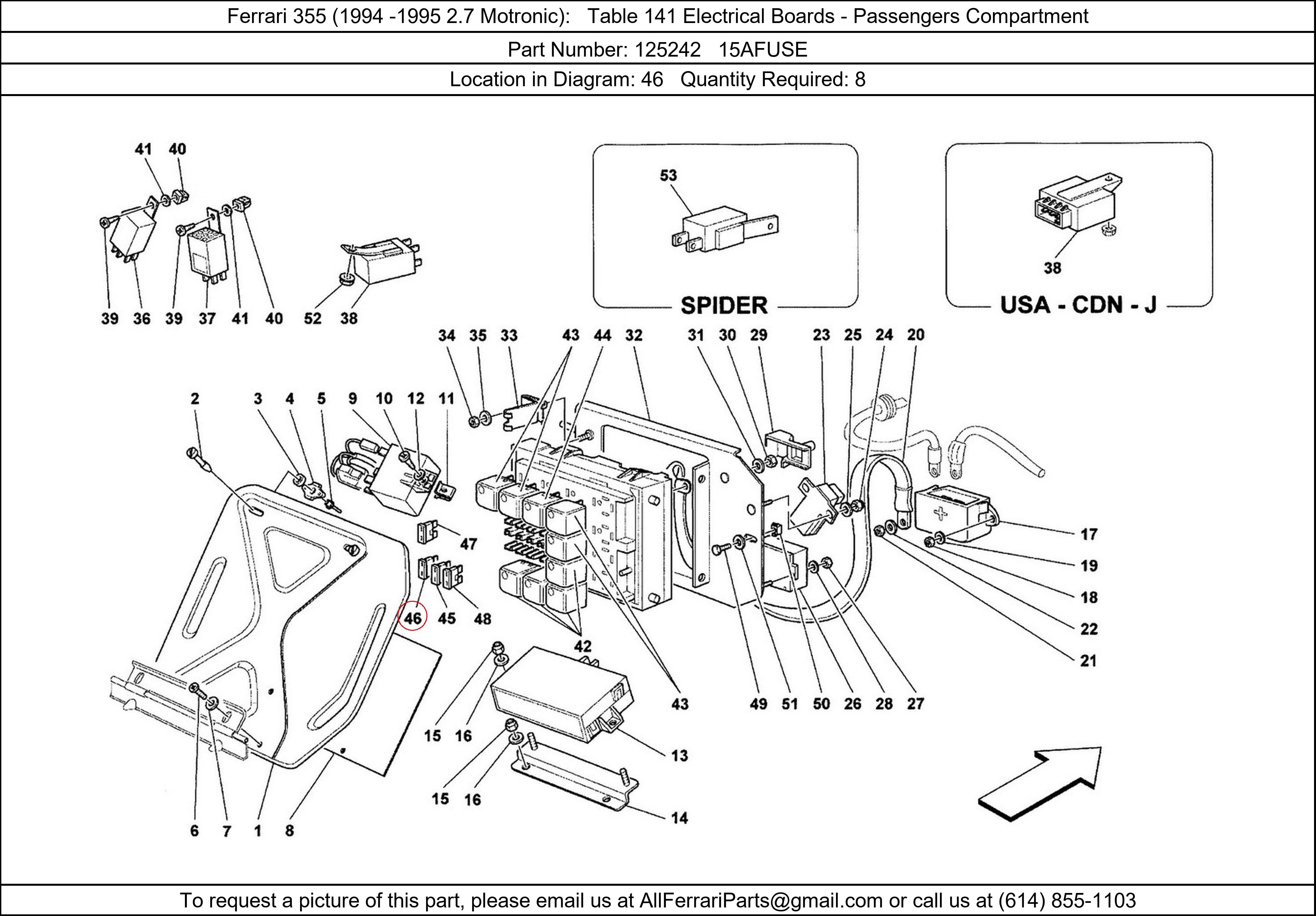 Ferrari Part 125242