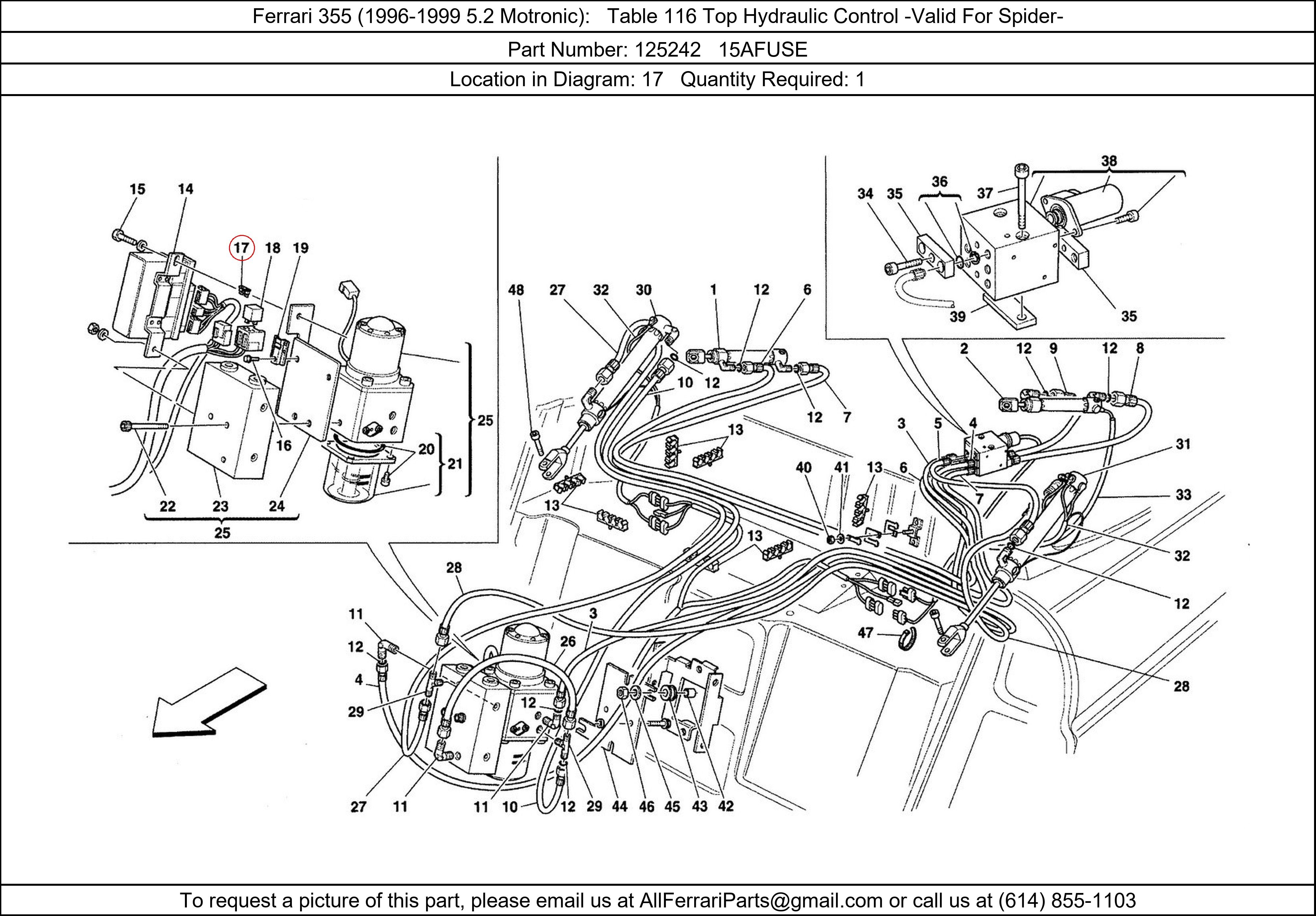 Ferrari Part 125242