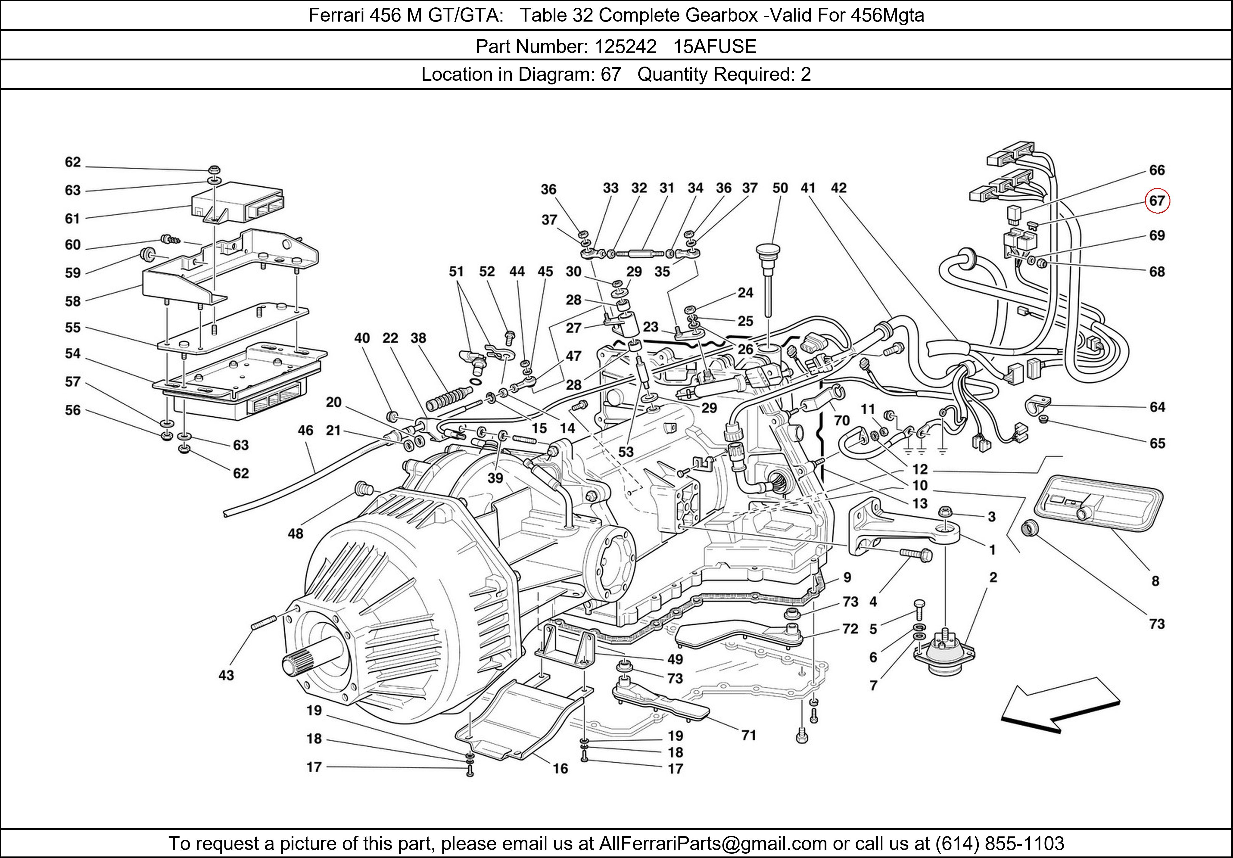 Ferrari Part 125242