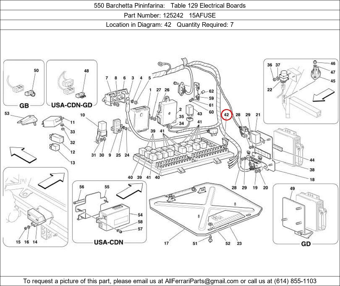 Ferrari Part 125242