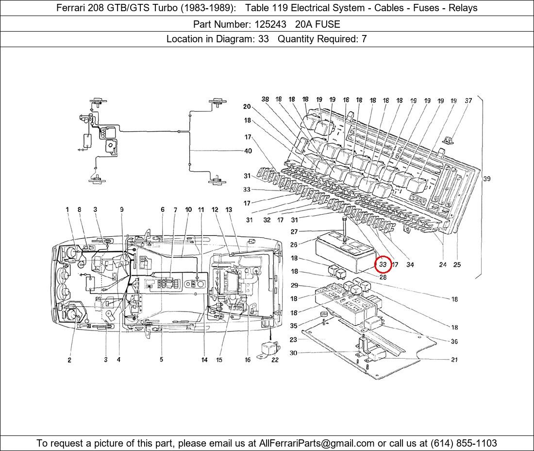 Ferrari Part 125243