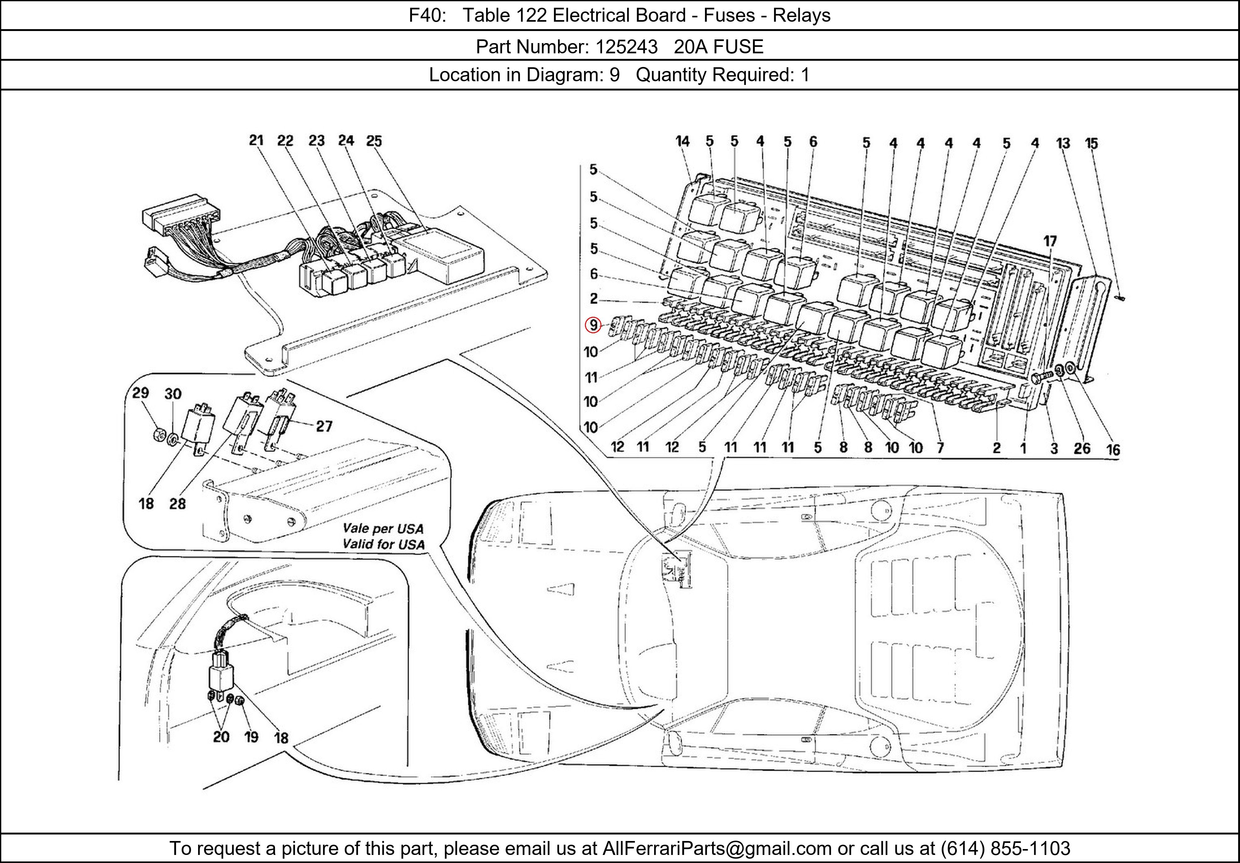 Ferrari Part 125243