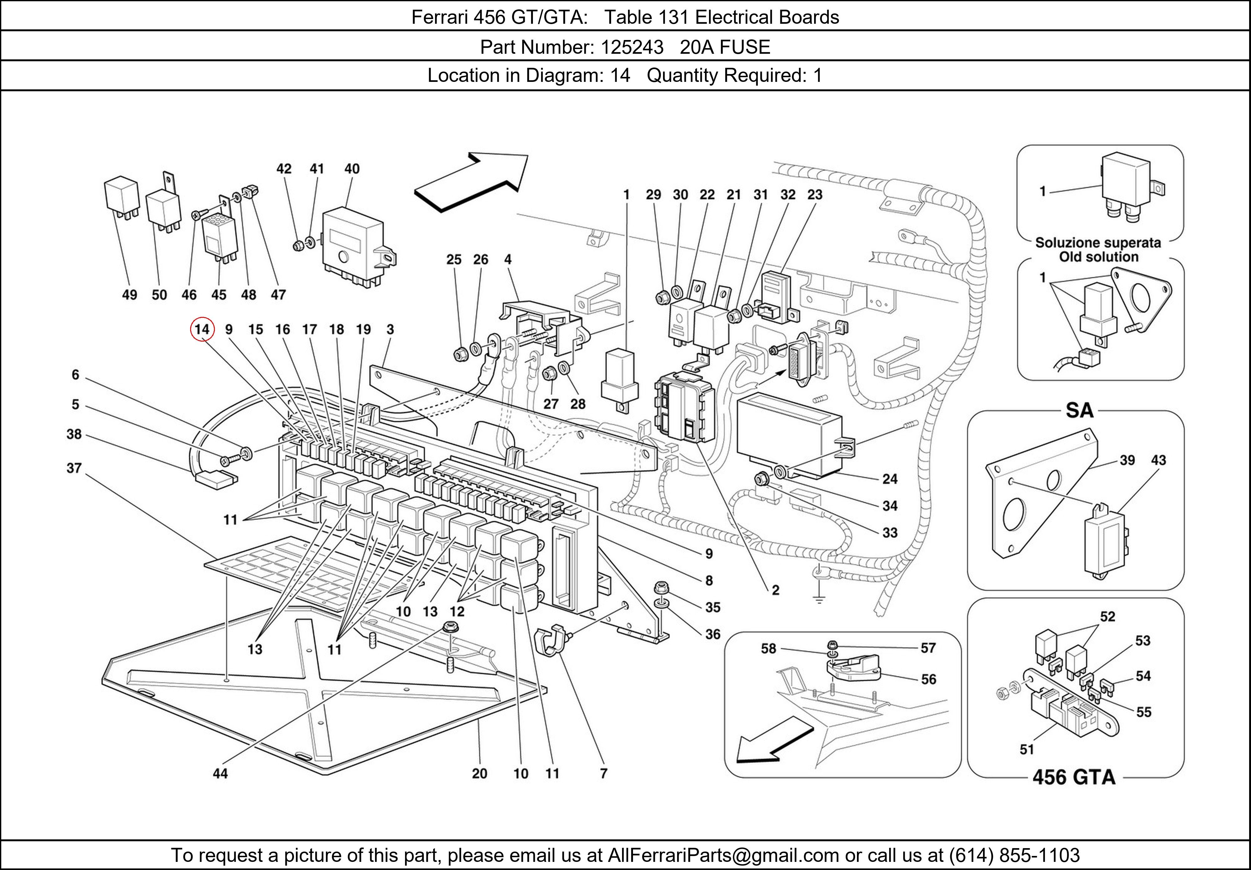 Ferrari Part 125243