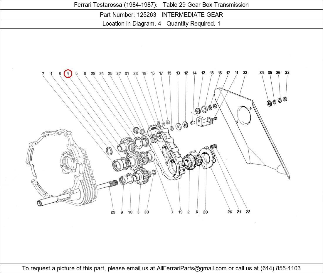 Ferrari Part 125263