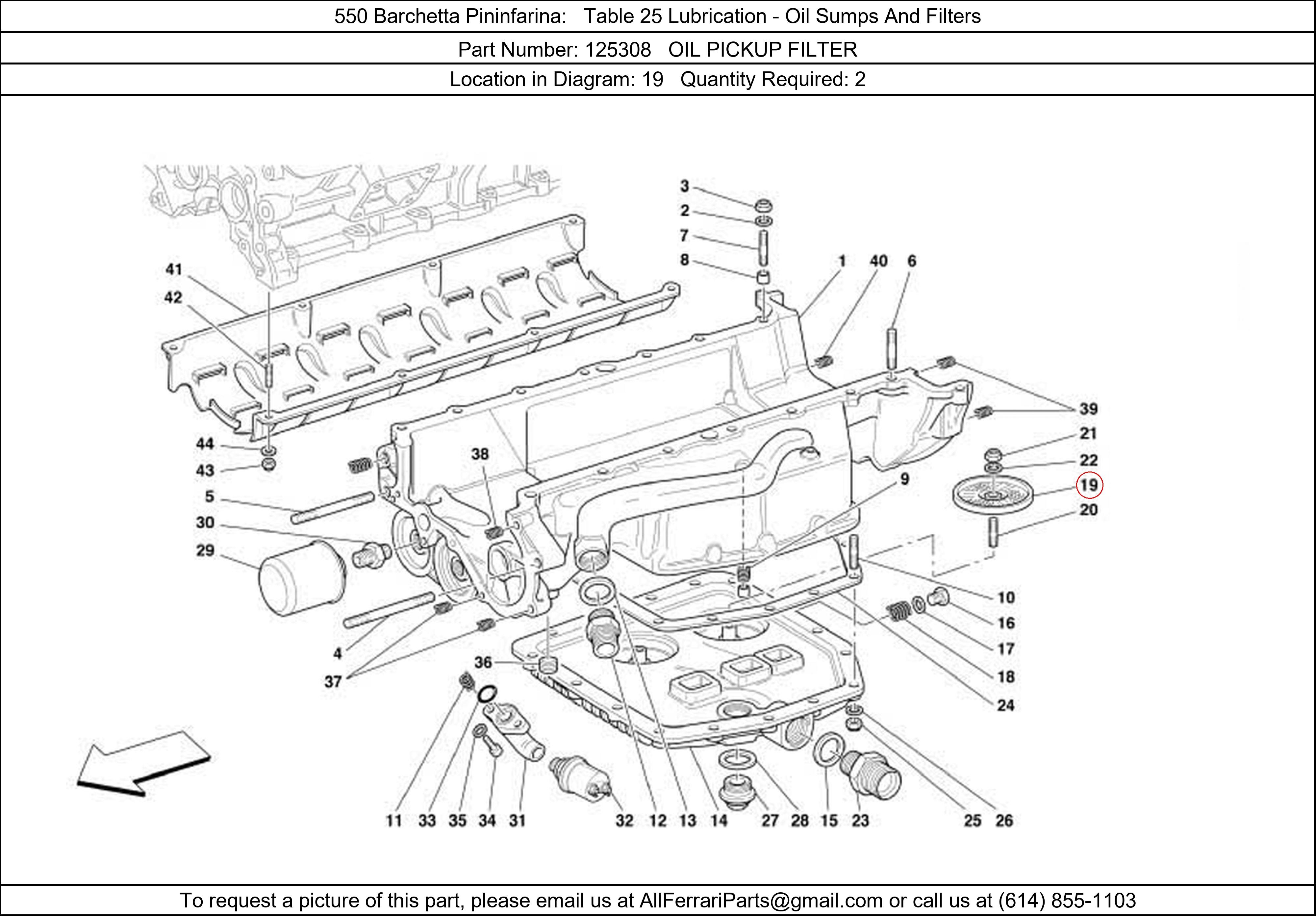 Ferrari Part 125308