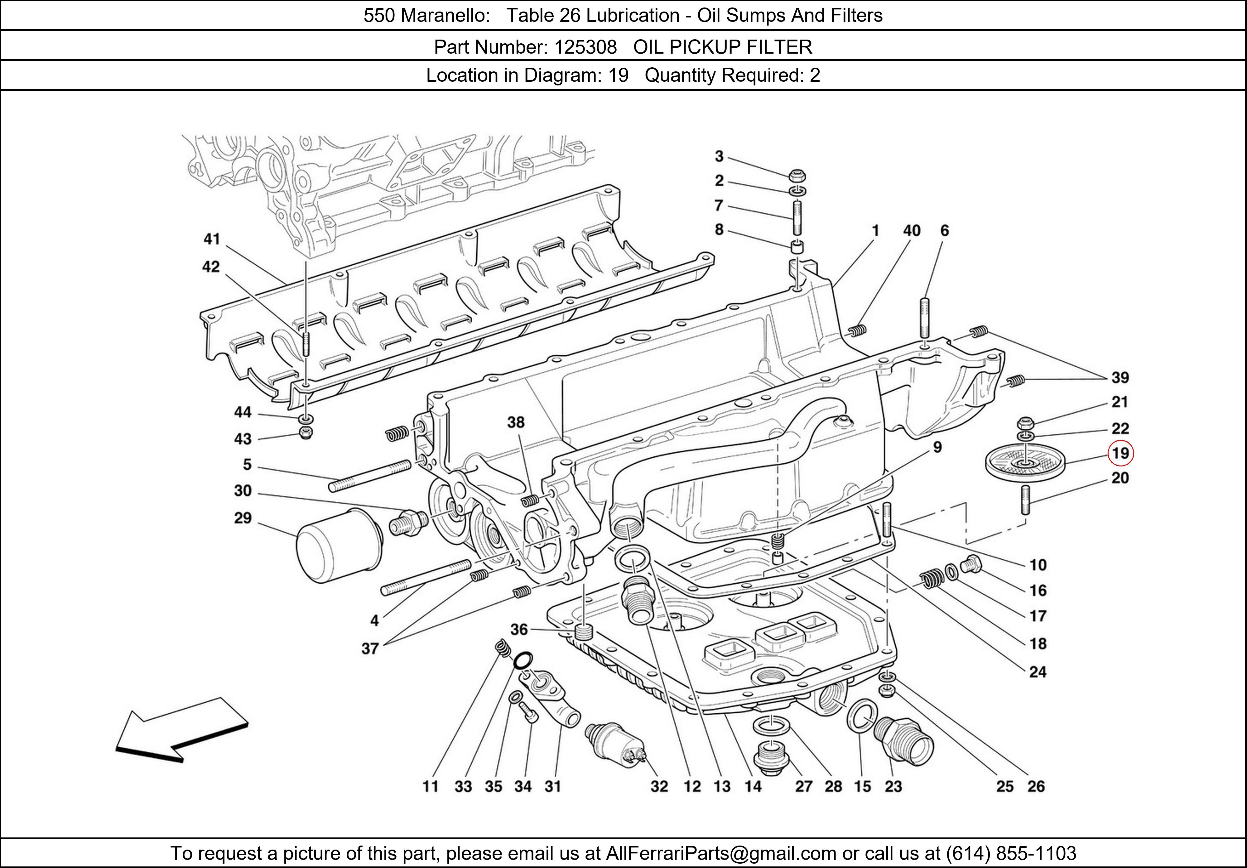 Ferrari Part 125308