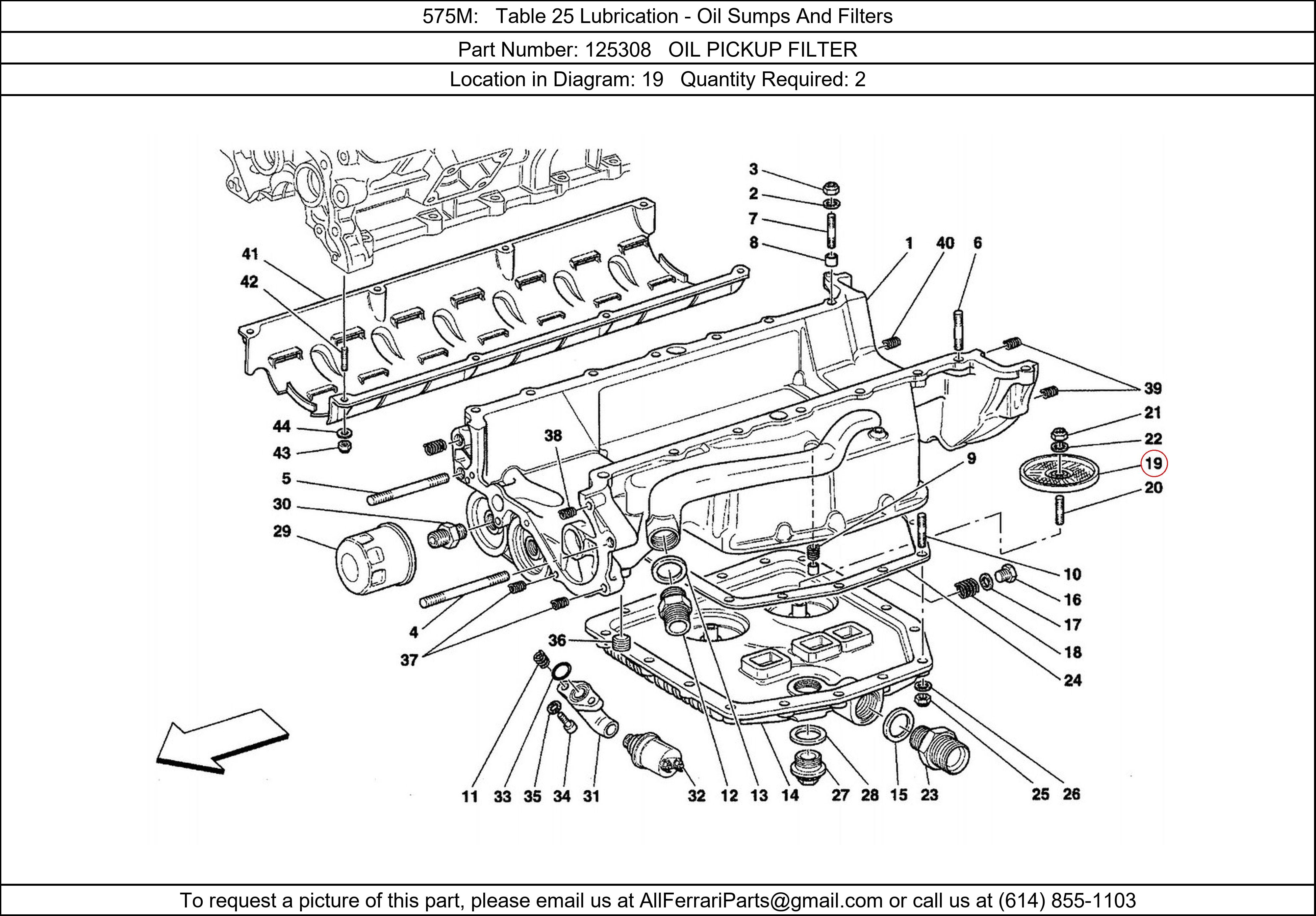 Ferrari Part 125308