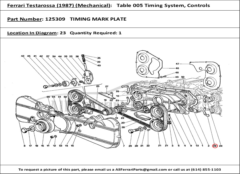 Ferrari Part 125309