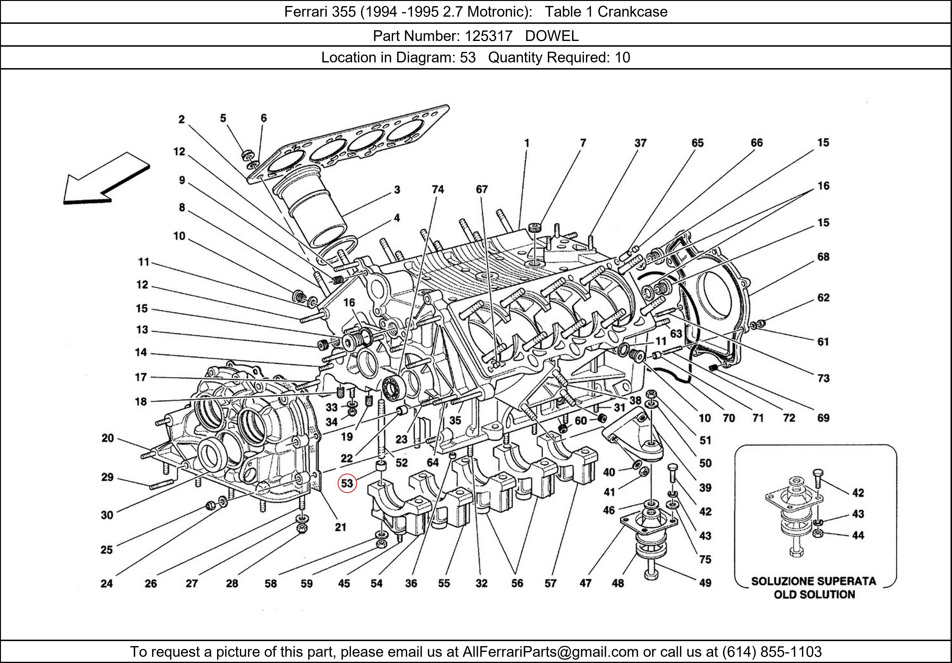 Ferrari Part 125317