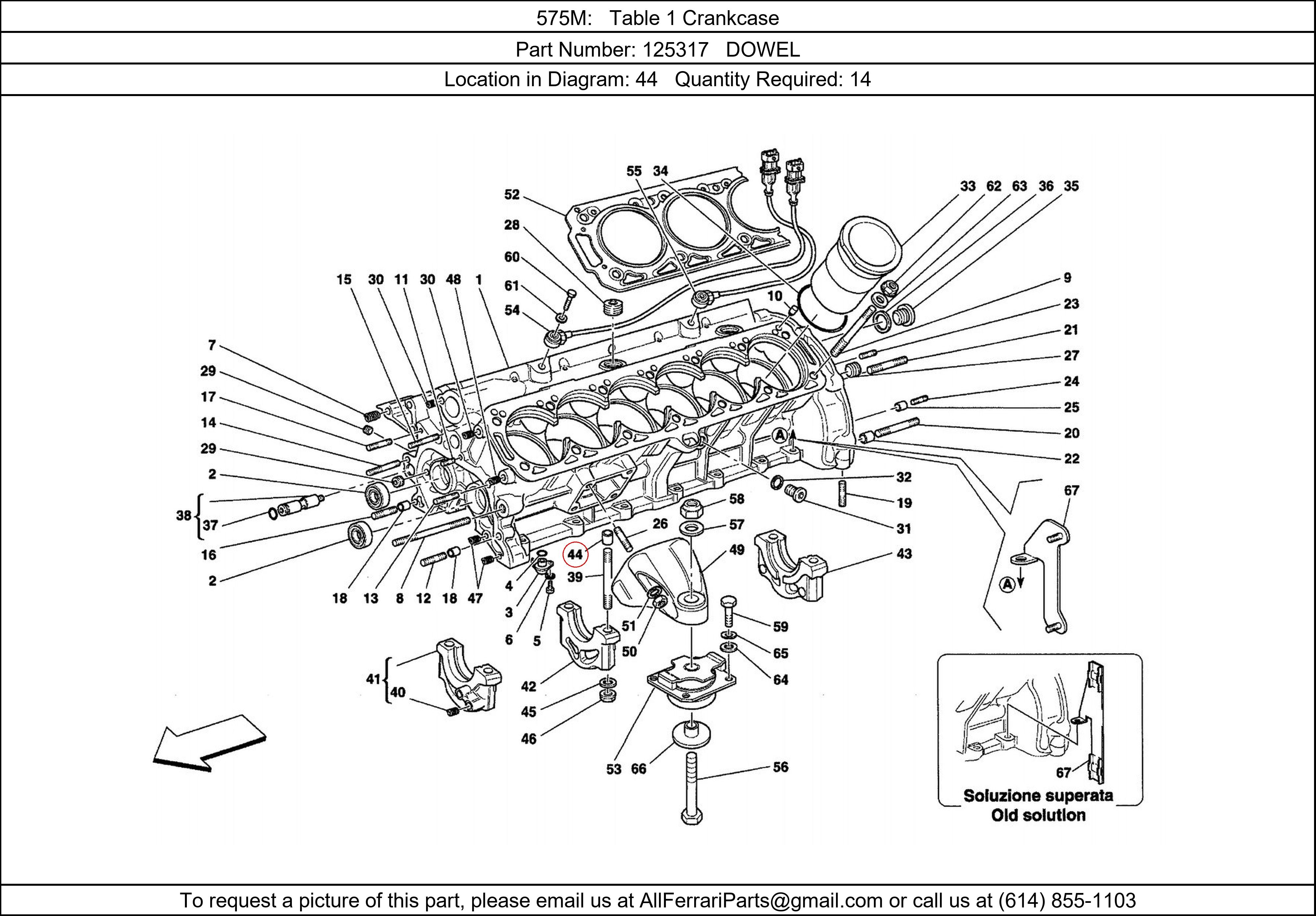 Ferrari Part 125317