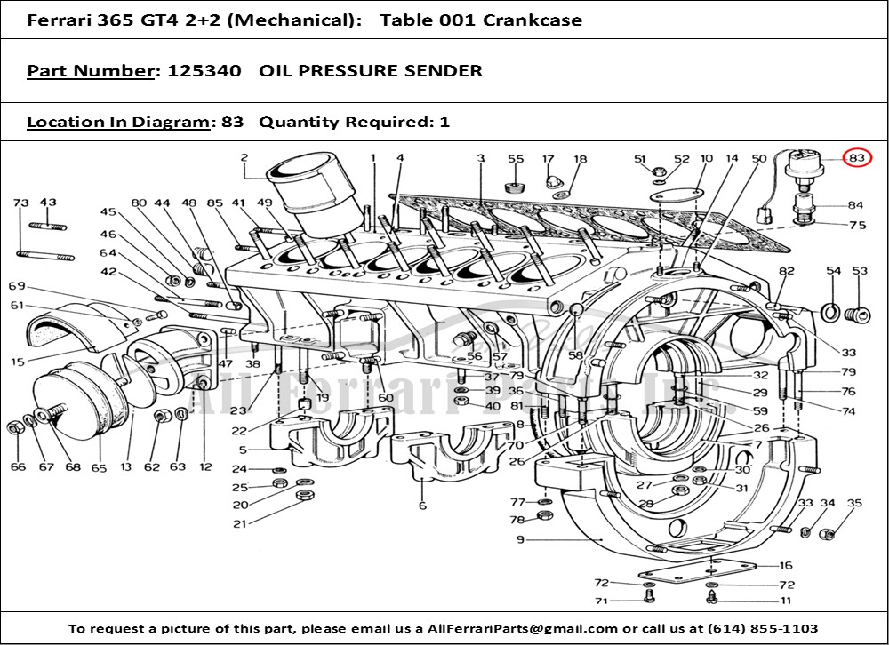 Ferrari Part 125340