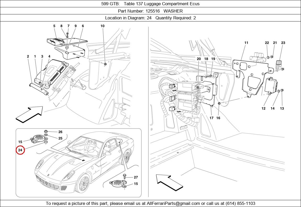 Ferrari Part 125516