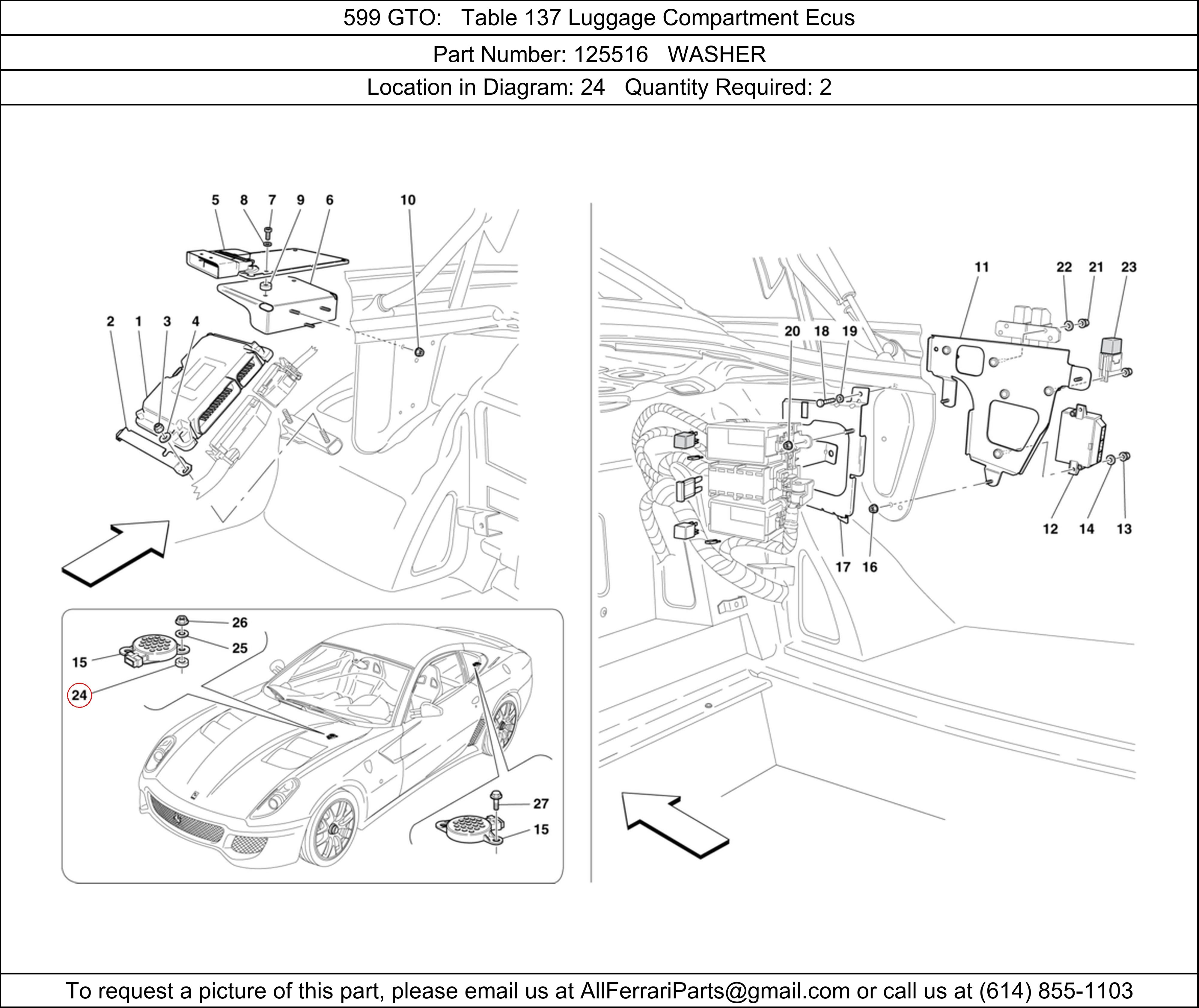 Ferrari Part 125516