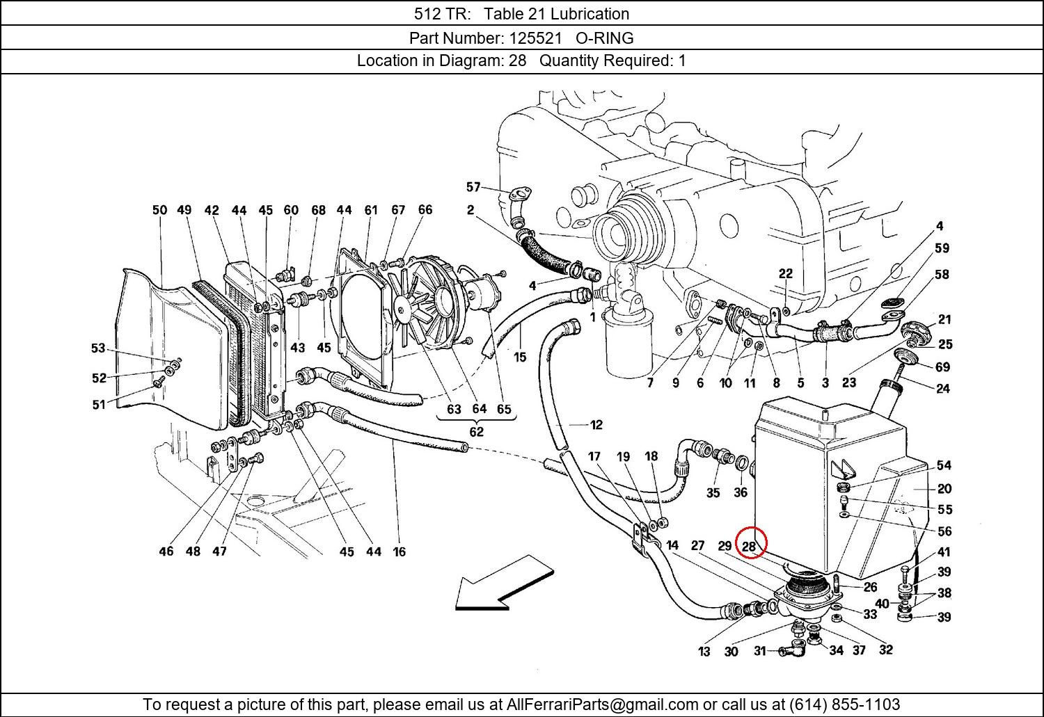 Ferrari Part 125521