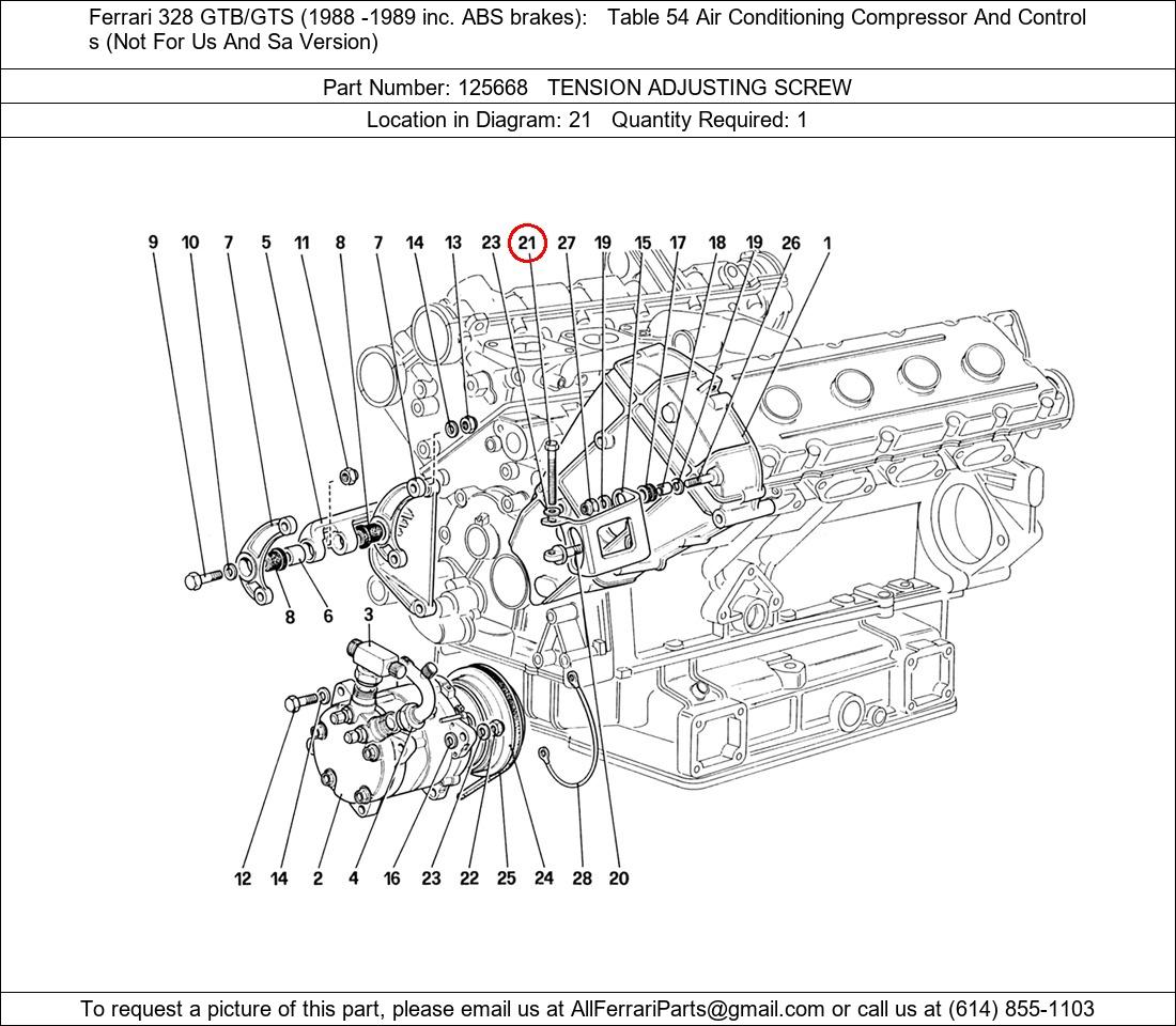 Ferrari Part 125668