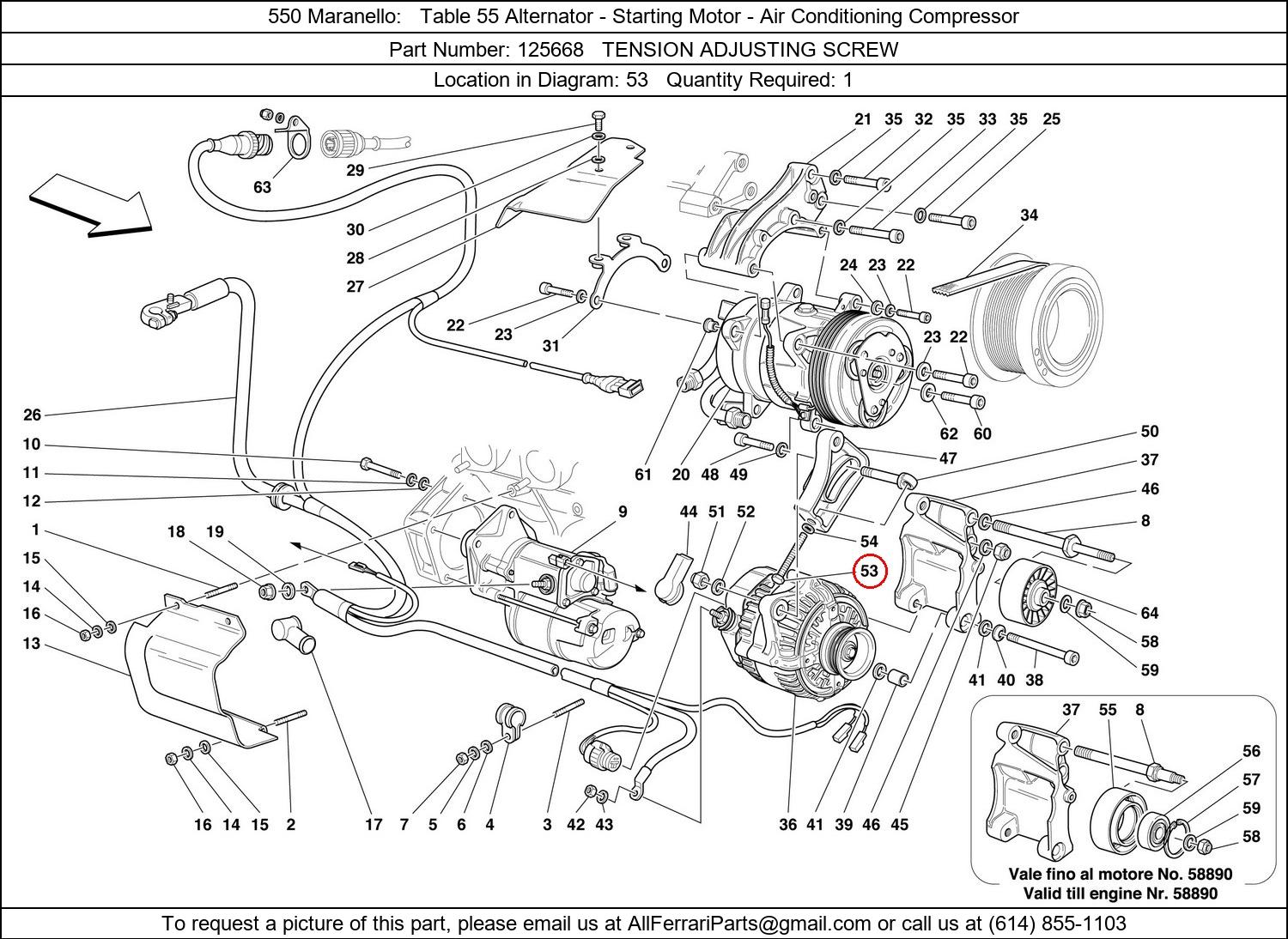 Ferrari Part 125668