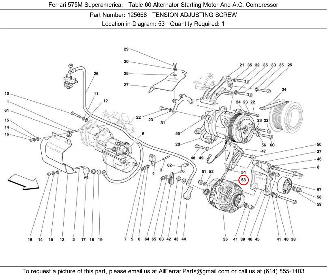 Ferrari Part 125668