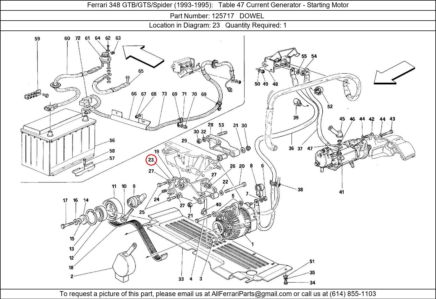 Ferrari Part 125717