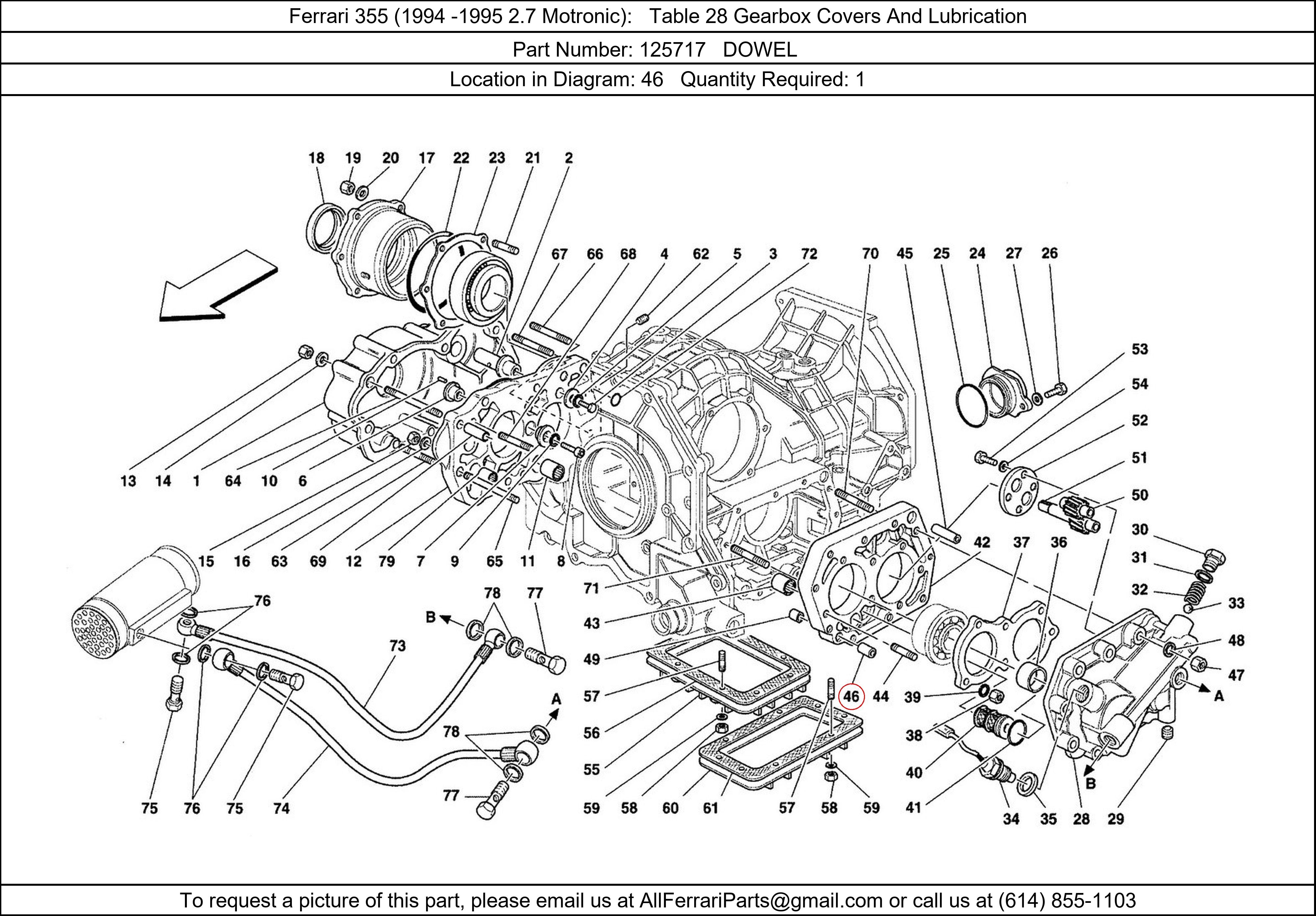 Ferrari Part 125717