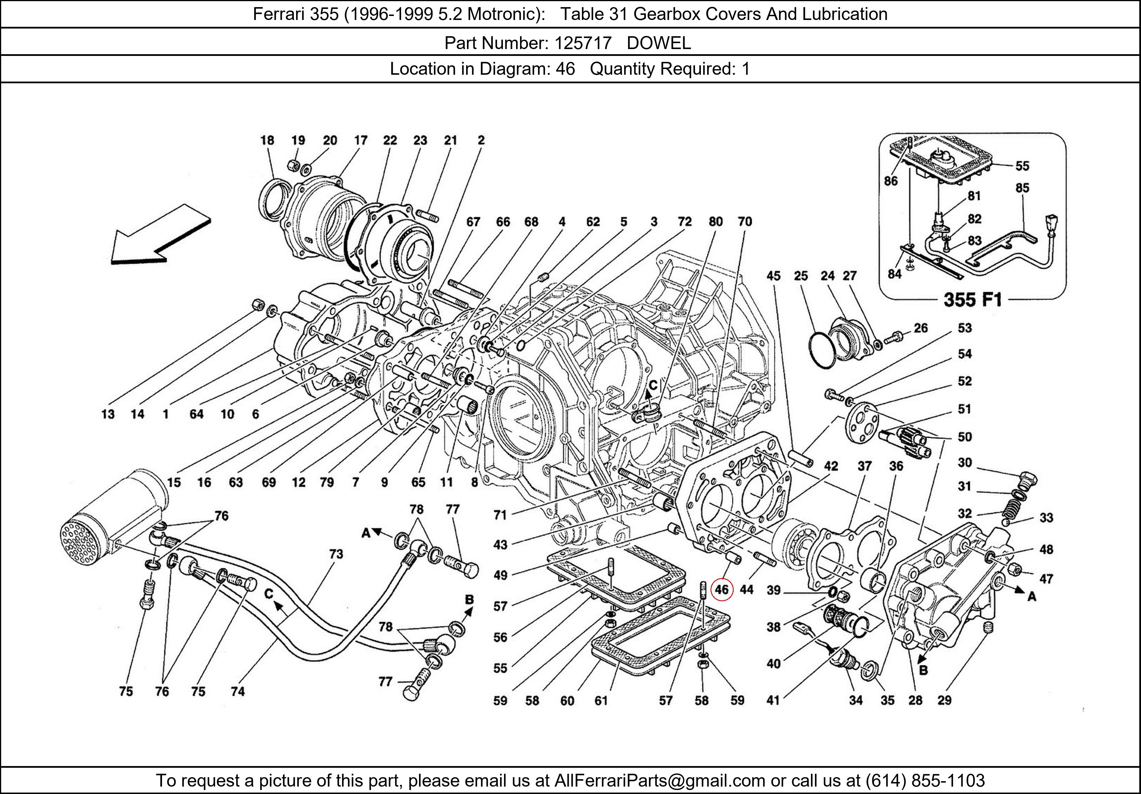 Ferrari Part 125717