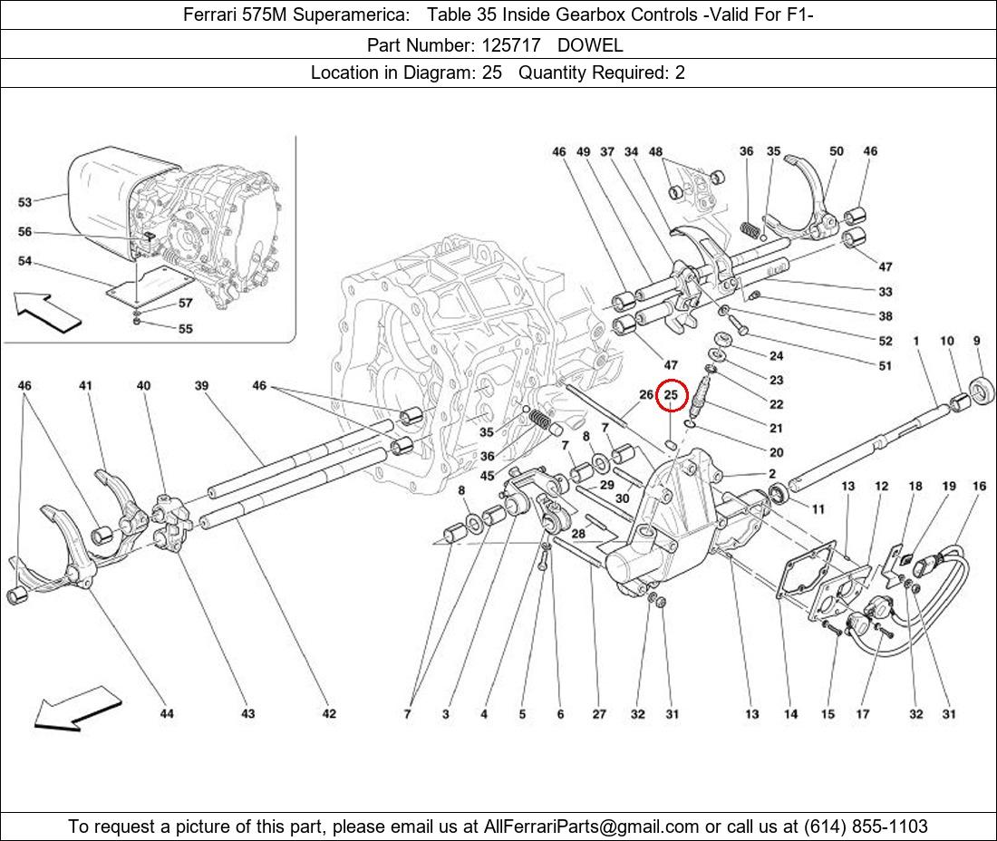 Ferrari Part 125717