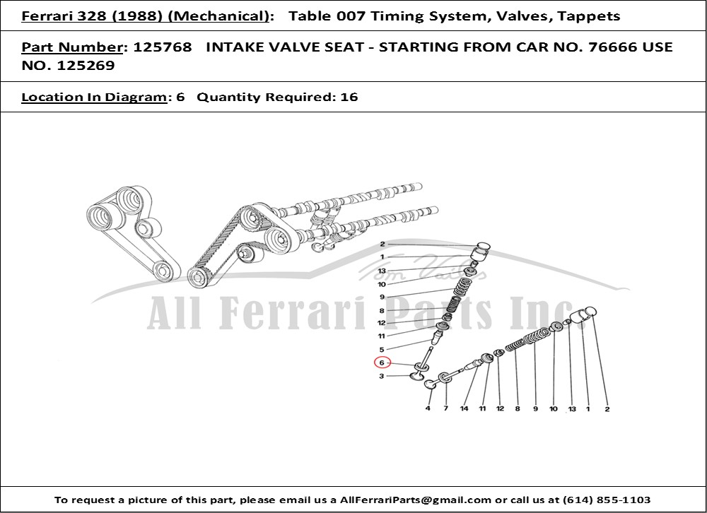 Ferrari Part 125768