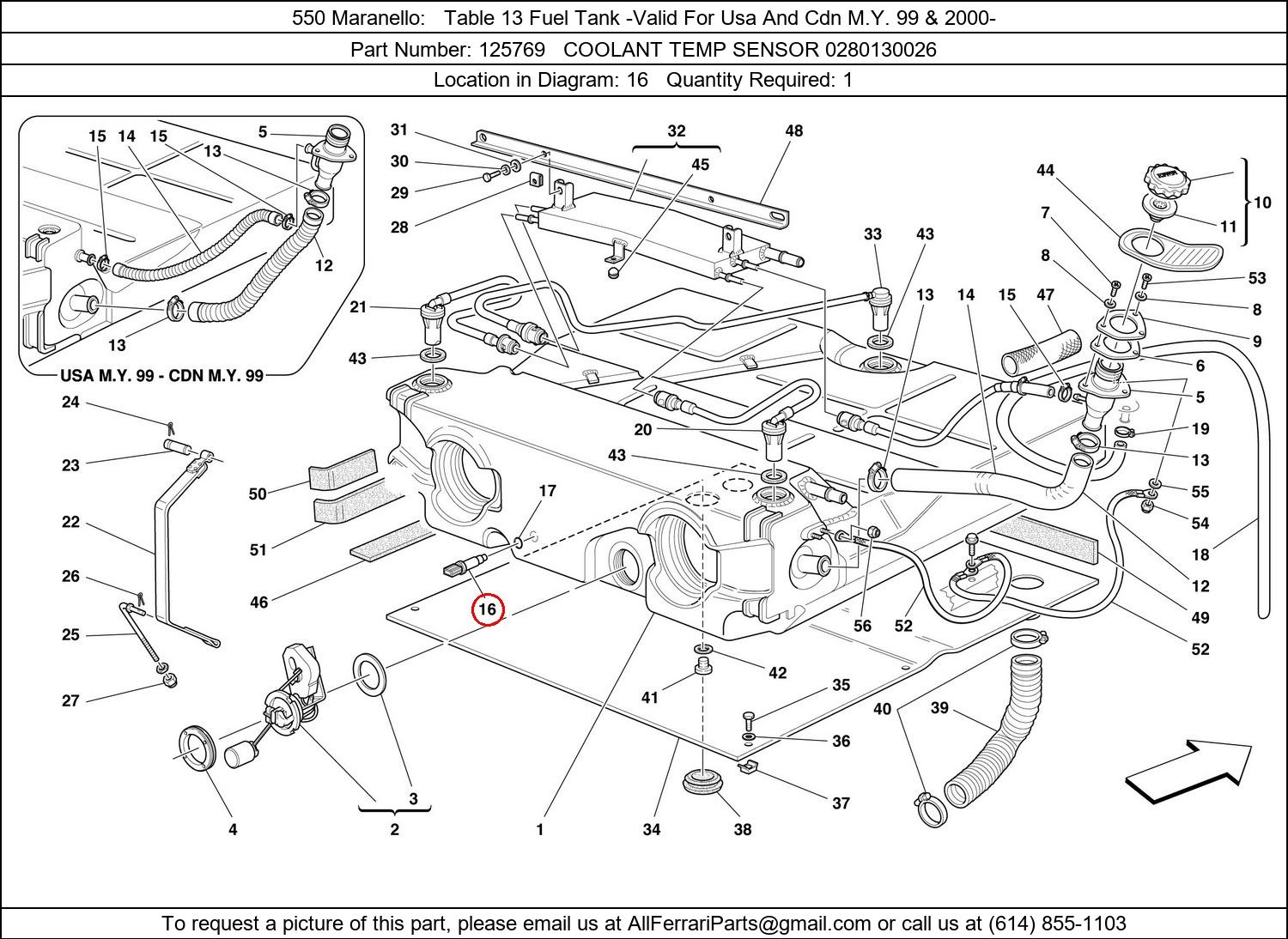 Ferrari Part 125769