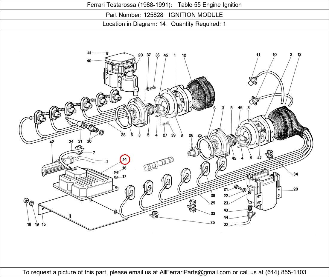 Ferrari Part 125828