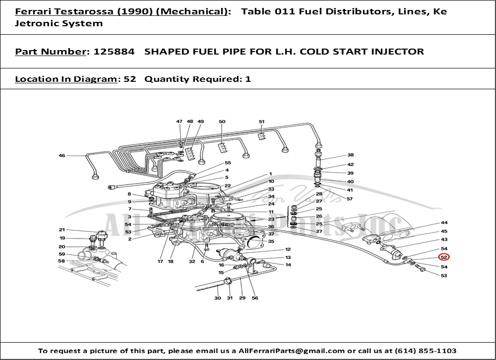 Ferrari Part 125884