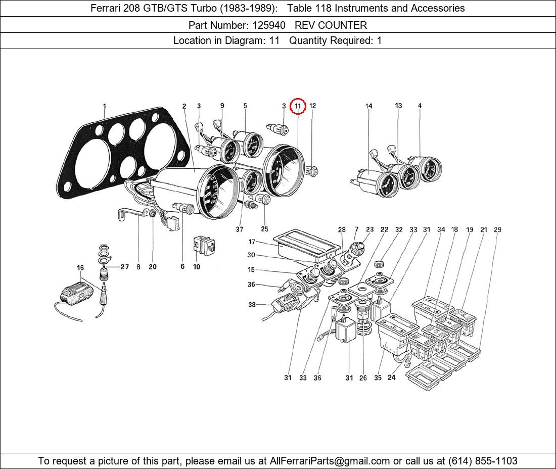 Ferrari Part 125940