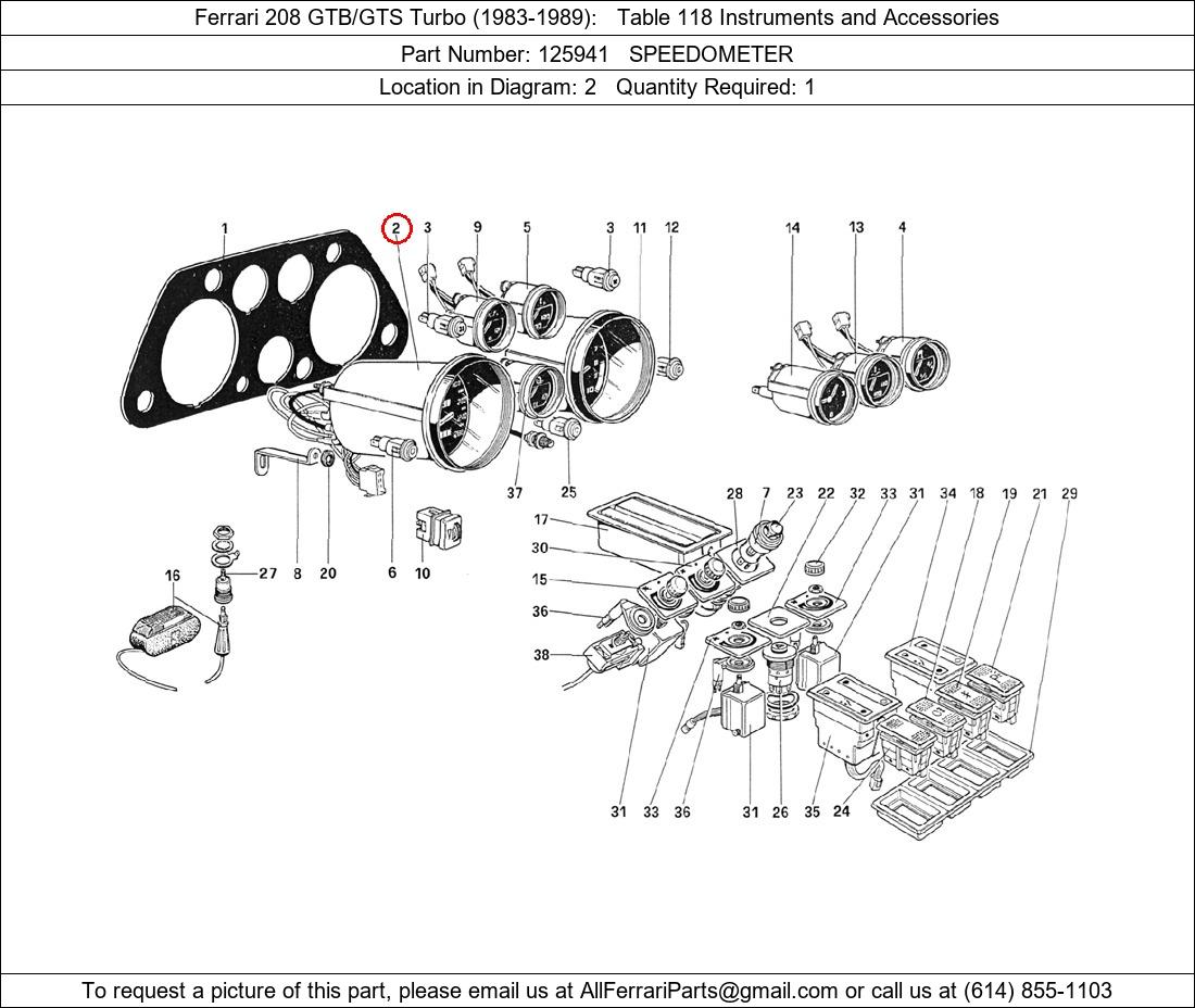 Ferrari Part 125941