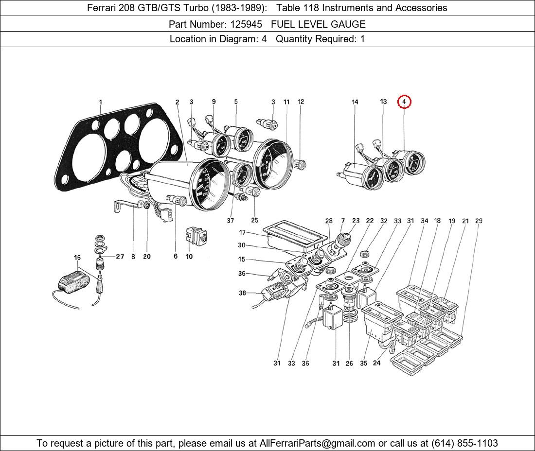 Ferrari Part 125945