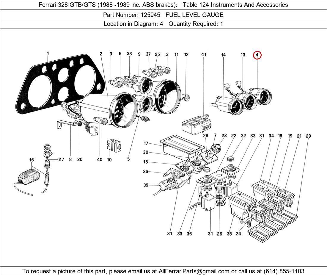 Ferrari Part 125945