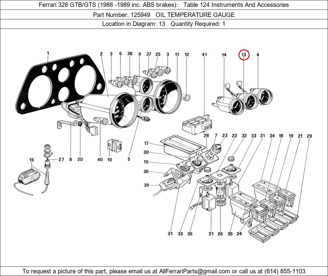 Ferrari Part 125949