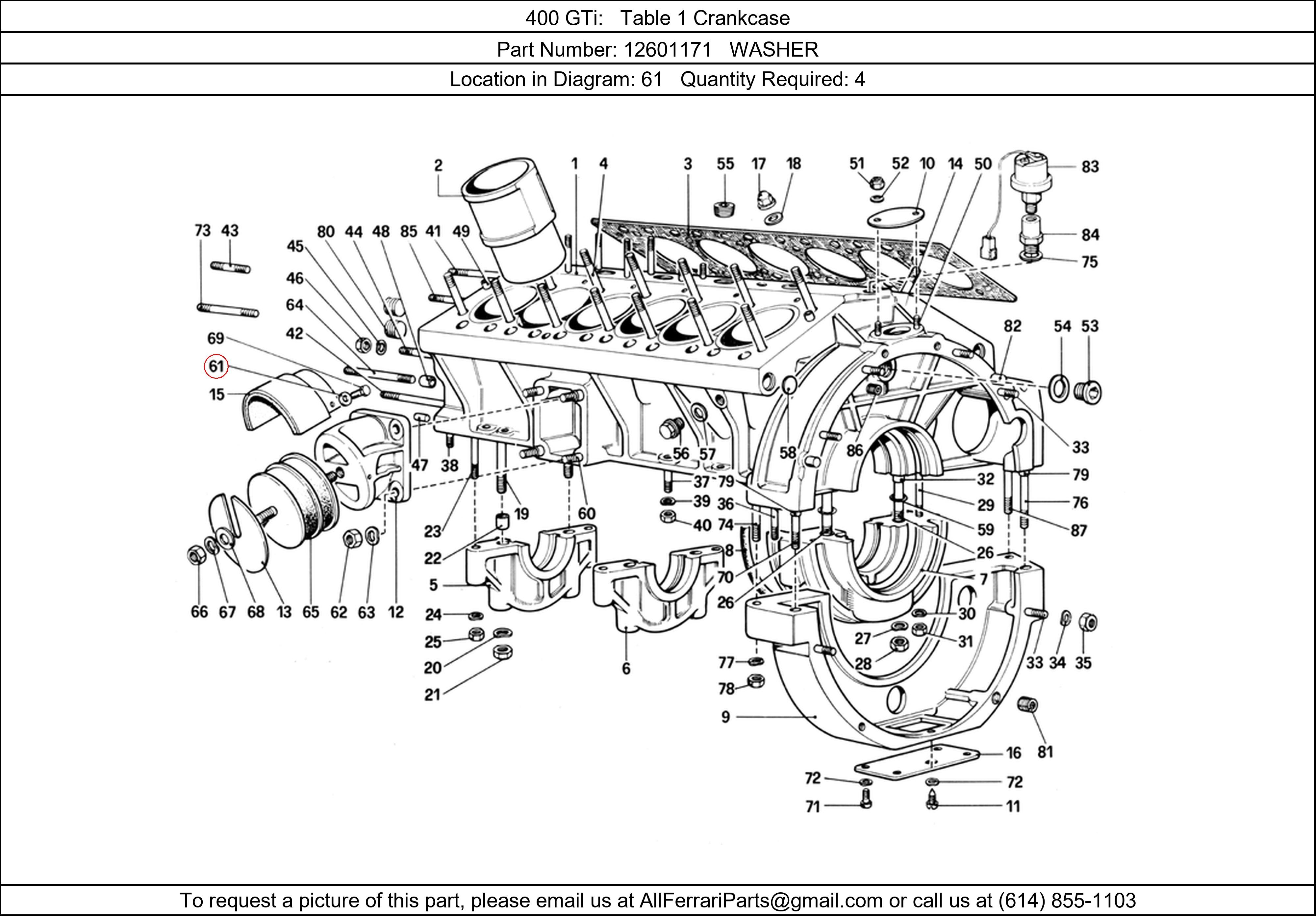 Ferrari Part 12601171