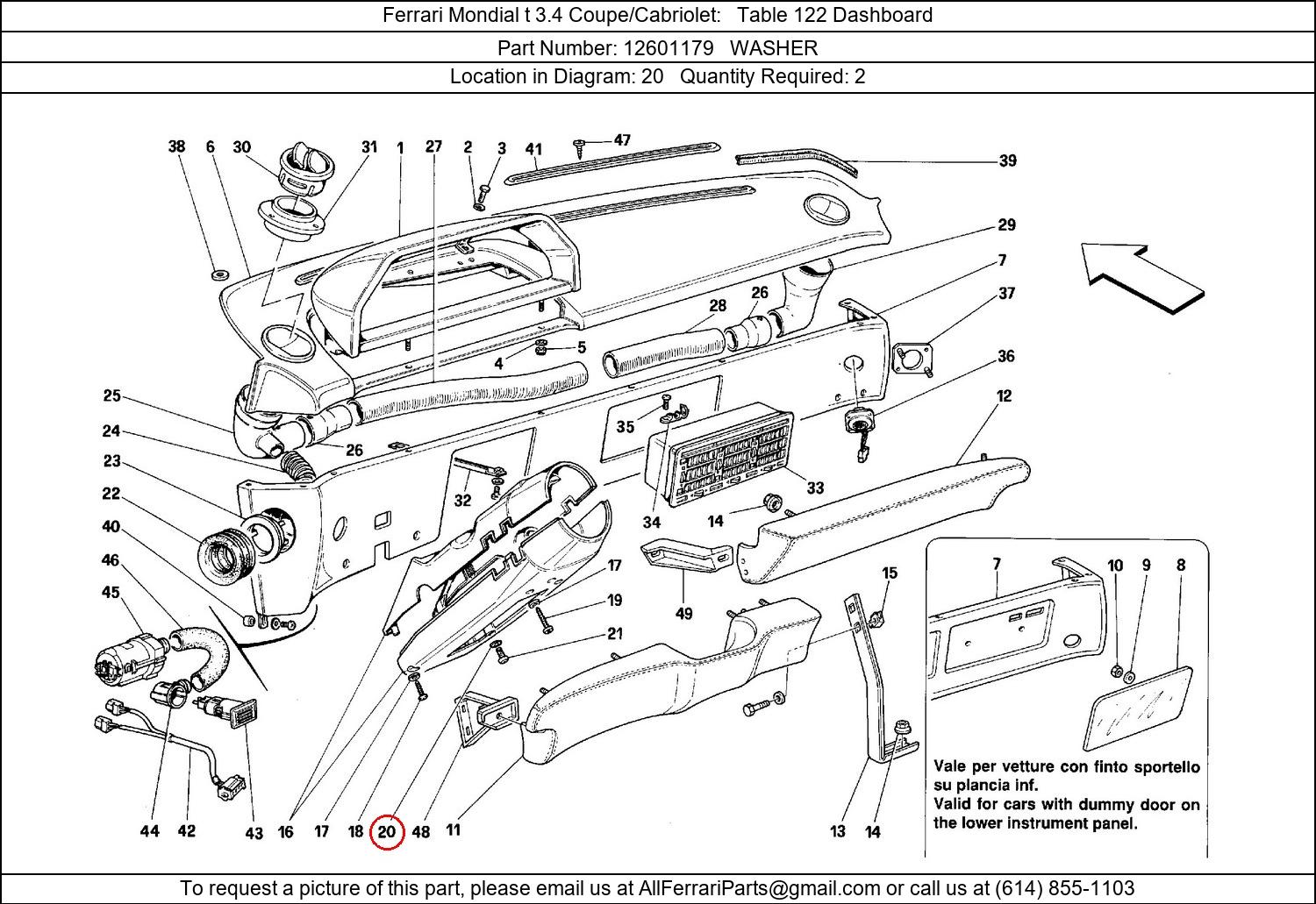 Ferrari Part 12601179