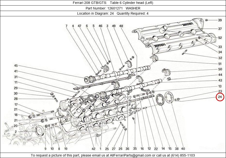 Ferrari Part 12601271