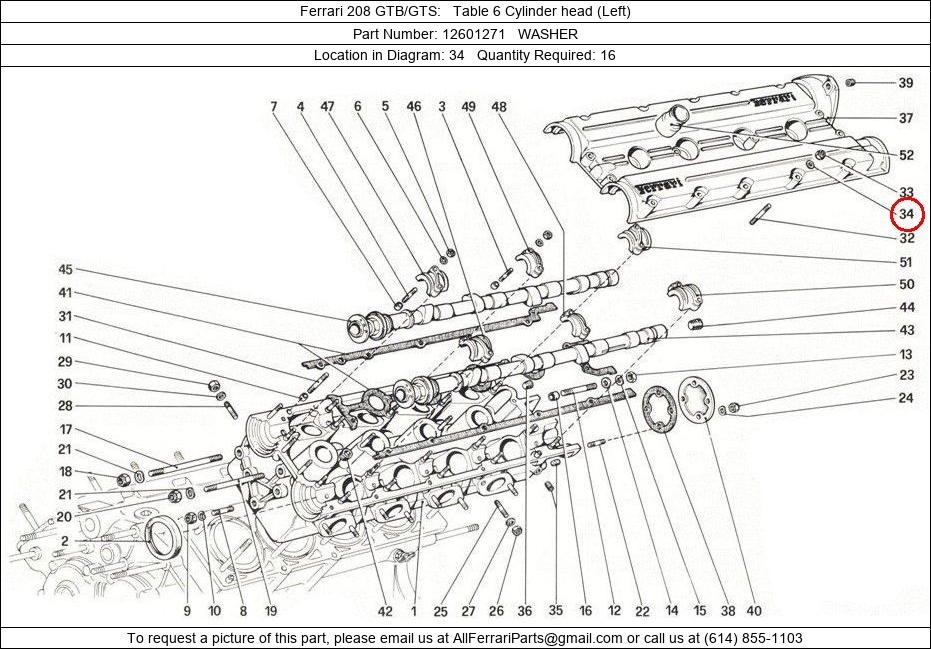 Ferrari Part 12601271