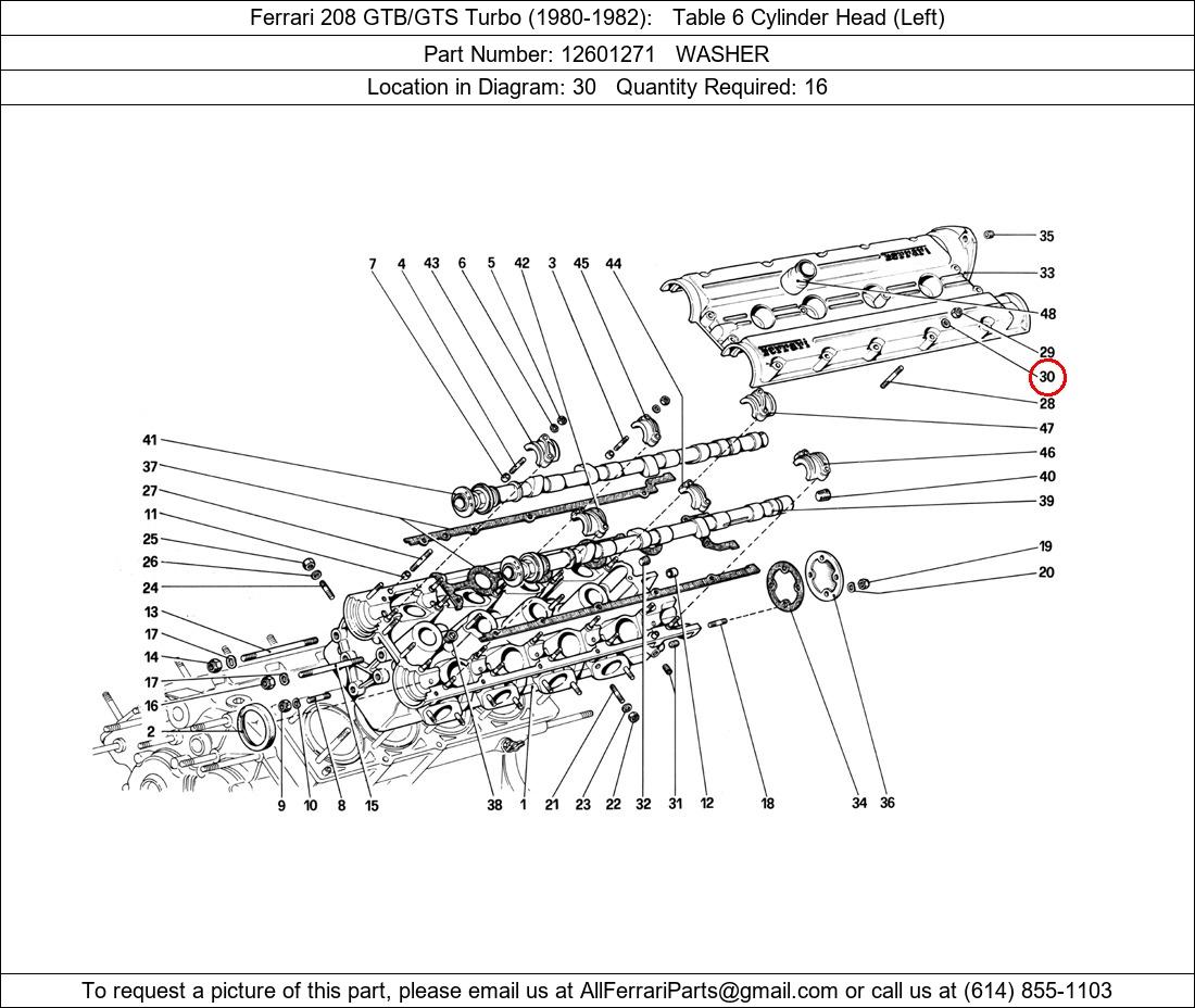 Ferrari Part 12601271