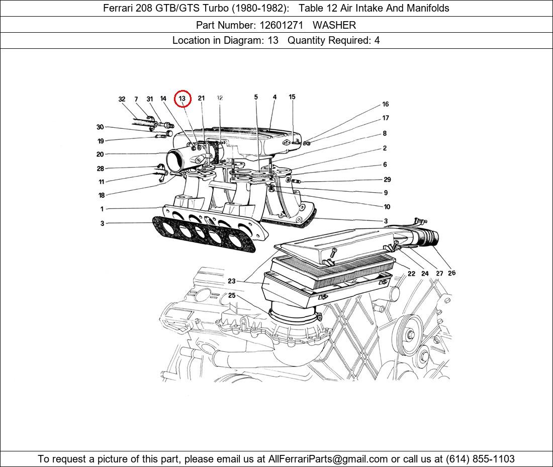 Ferrari Part 12601271