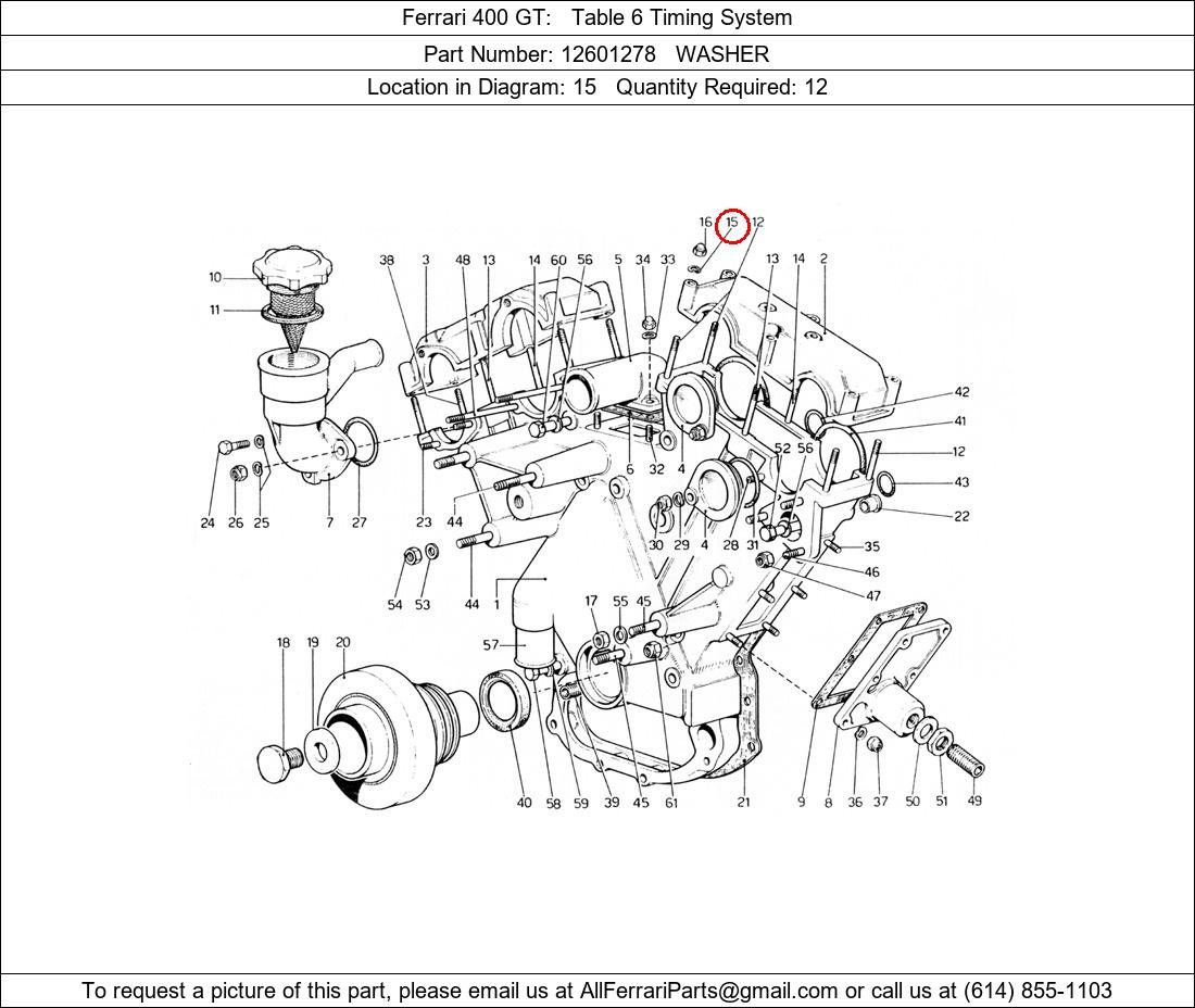 Ferrari Part 12601278