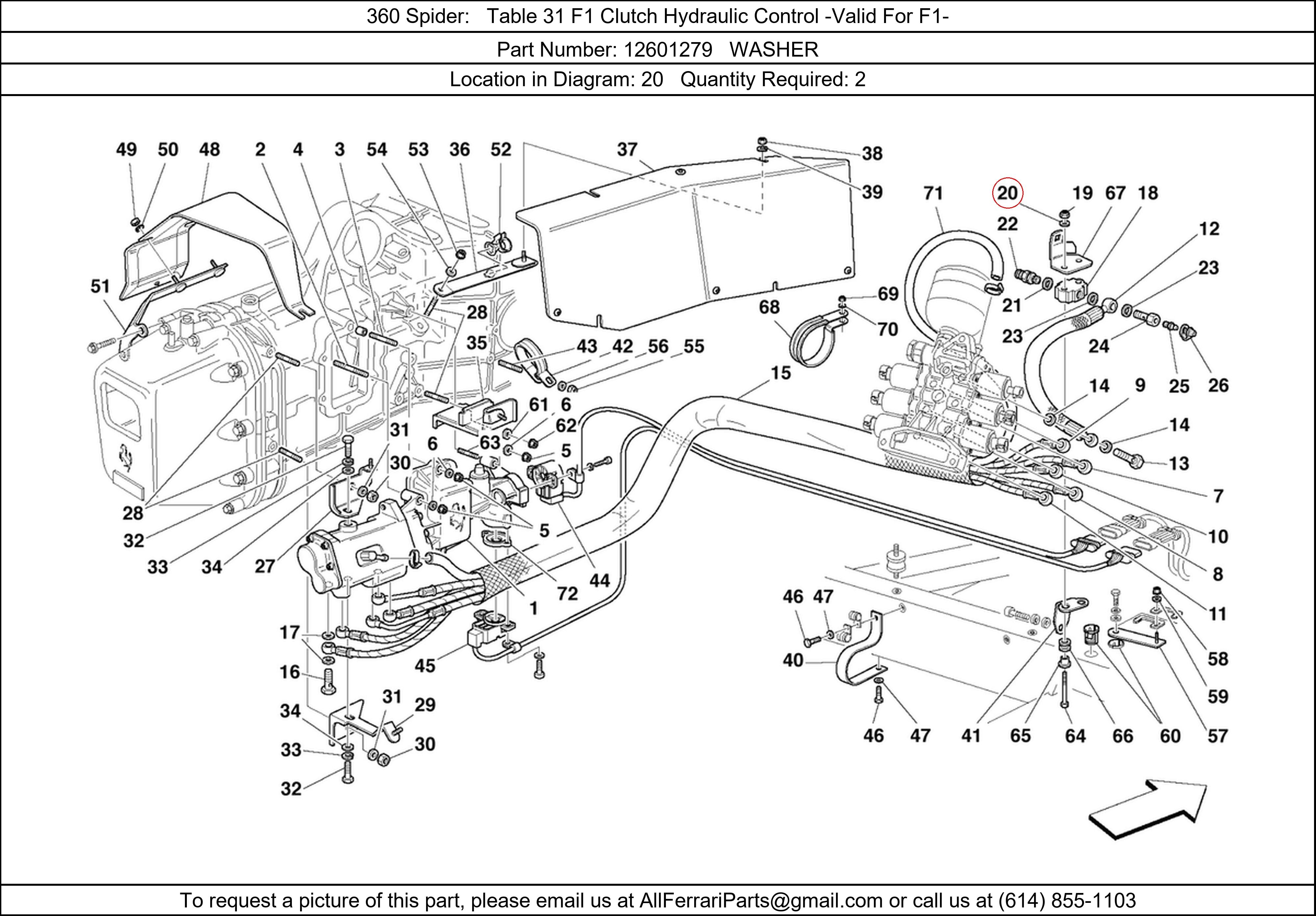 Ferrari Part 12601279