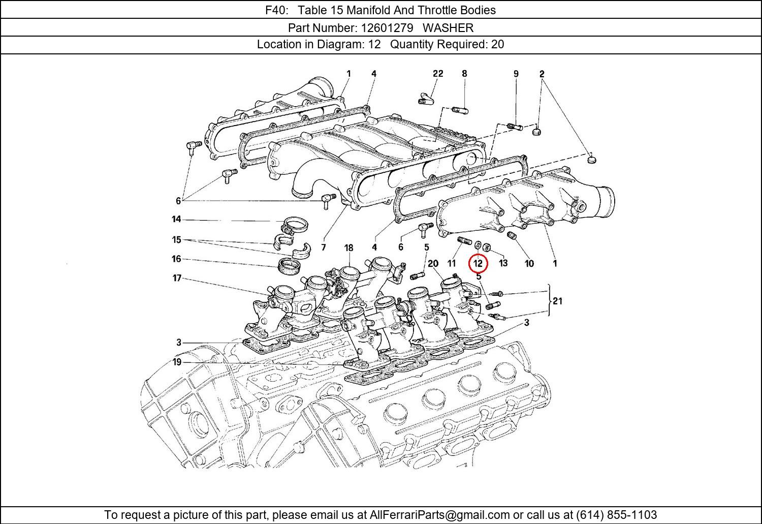 Ferrari Part 12601279