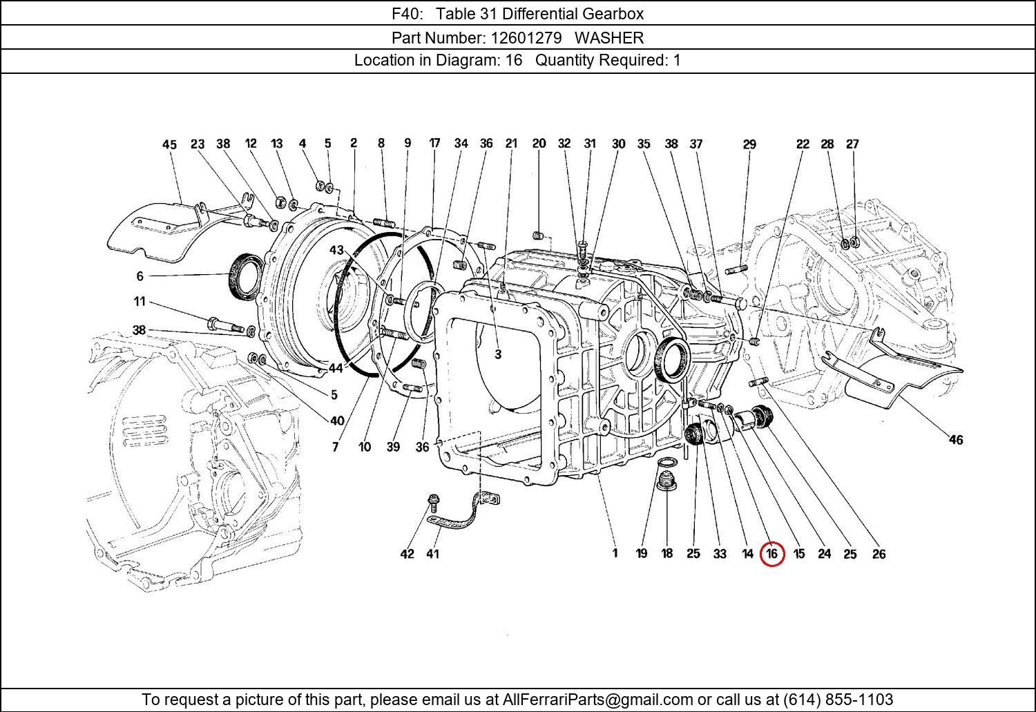 Ferrari Part 12601279