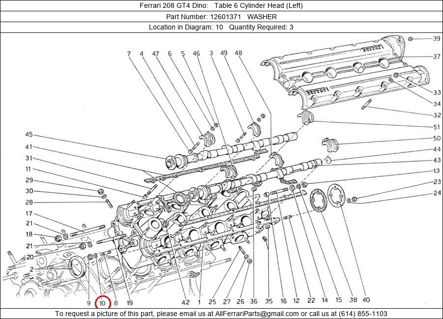 Ferrari Part 12601371