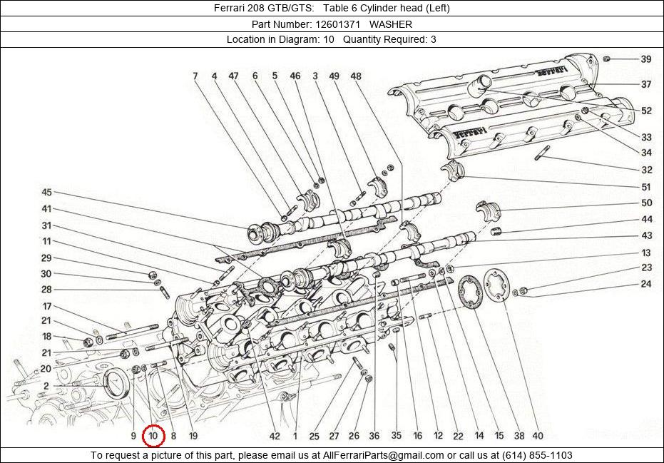 Ferrari Part 12601371