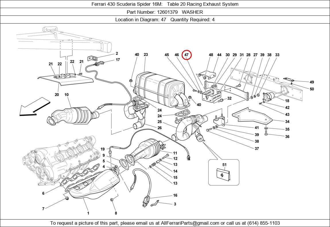 Ferrari Part 12601379