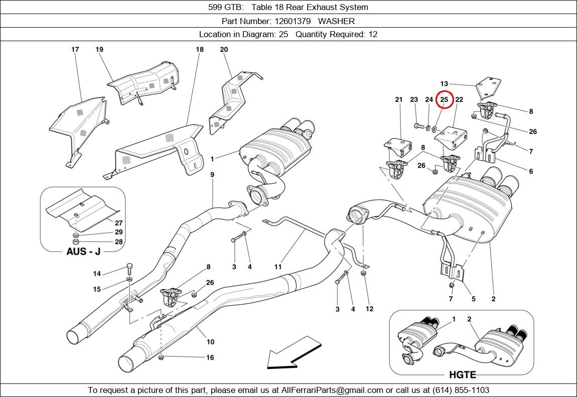 Ferrari Part 12601379