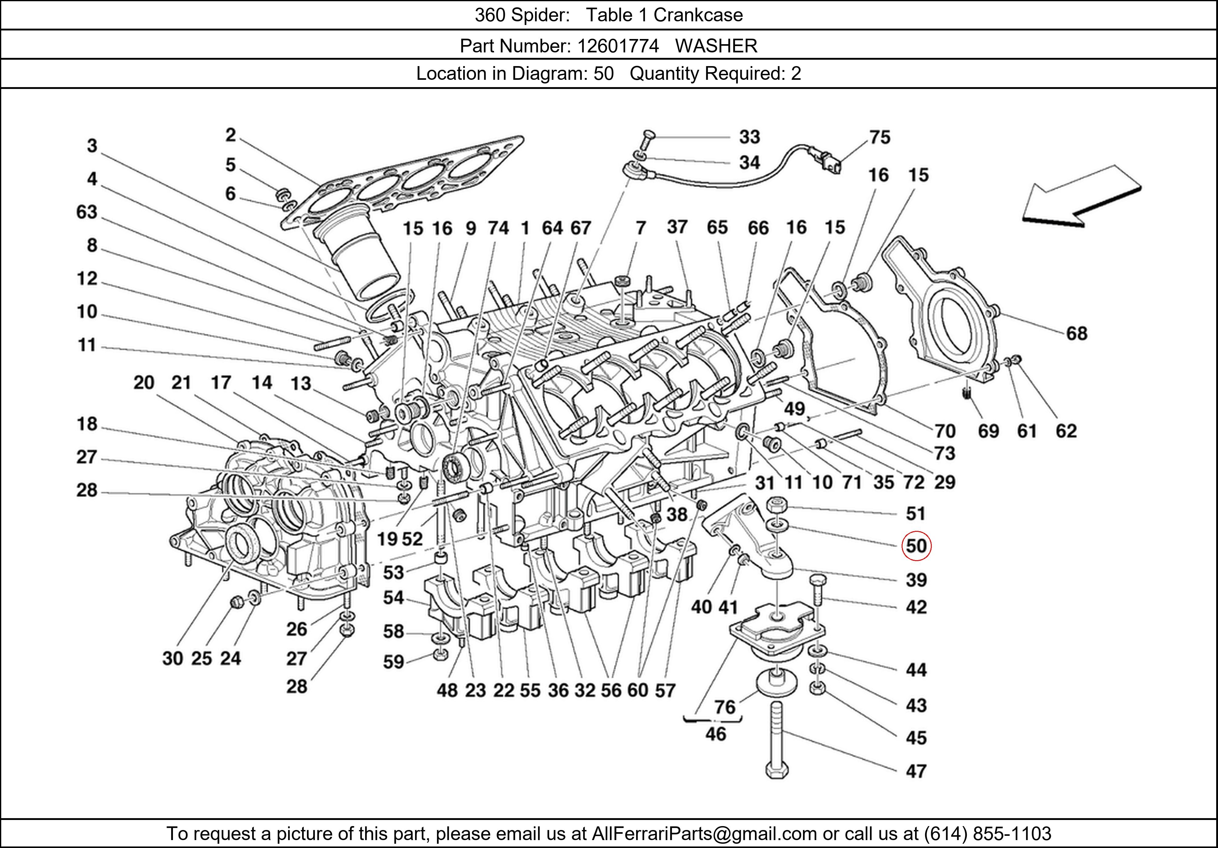 Ferrari Part 12601774